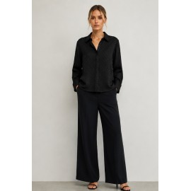 Blusas y Camisas	 Blusa satinada mujer Tiffosi