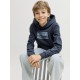 Jerséis y Sudaderas	 Sudadera Jack & Jones capucha niño