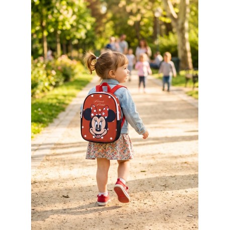 Complementos	 Mochila niña Minnie lunares