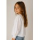 Blusas y Camisas	 Blusa cuello doble niña Zippy