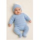 Conjuntos	 Conjunto punto bebé polaina+gorro