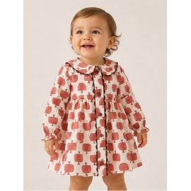 Vestidos, Petos y Monos	 Vestido bebé "Setas" Cocote