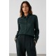 Blusas y Camisas	 Blusa lisa textura mujer Tiffosi