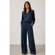 Pantalones, Vaqueros y Leggins	 Pantalón mujer textura bolsillos Tiffosi