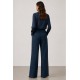 Pantalones, Vaqueros y Leggins	 Pantalón mujer textura bolsillos Tiffosi