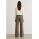 Pantalones, Vaqueros y Leggins	 Pantalón punto liso mujer Tiffosi