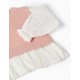 Jerséis y Sudaderas	 Chaleco combinado blusa niña Zippy
