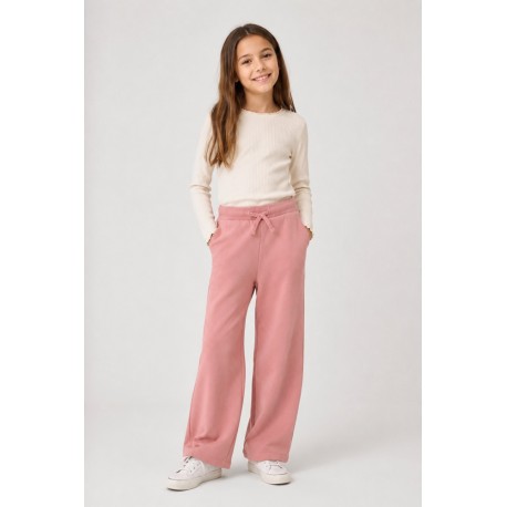 Pantalones, Vaqueros y Leggins	 Pantalón felpa niña liso Zippy