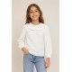 Camisetas y Polos	 Camiseta niña cuello bobo de Zippy