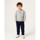 Jerséis y Sudaderas	 Sudadera niño texto Zippy