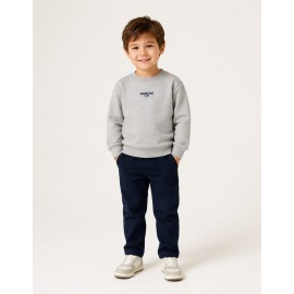 Jerséis y Sudaderas	 Sudadera niño texto Zippy