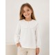 Camisetas y Polos	 Camiseta niña cuello perforado Zippy