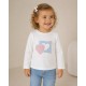Camisetas y polos	 Camiseta bebé Corazones Zippy