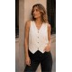 Abrigos y Chaquetas	 Chaleco antelina mujer flecos