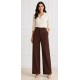 Pantalones, Vaqueros y Leggins	 Pantalón antelina mujer