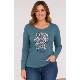 Camisetas y Polos	 Camiseta mujer purpurina