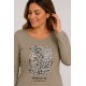 Camisetas y Polos	 Camiseta mujer purpurina