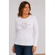 Camisetas y Polos	 Camiseta mujer purpurina