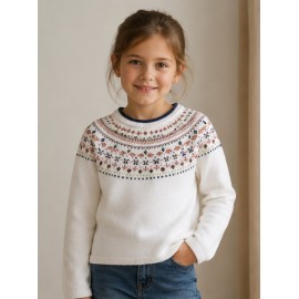 Jerséis y Sudaderas	 Jersey cenefa niña Zippy