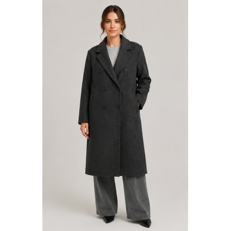 Abrigos y Chaquetas	 Abrigo oversize cruzado mujer Tiffosi