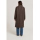 Abrigos y Chaquetas	 Abrigo oversize cruzado mujer Tiffosi