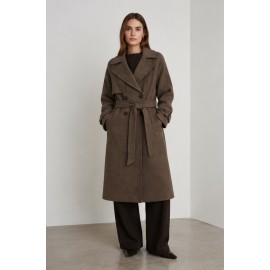Abrigos y Chaquetas	 Abrigo largo mujer cuadros Tiffosi