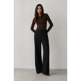 Pantalones, Vaqueros y Leggins	 Pantalón liso costuras Tiffosi mujer