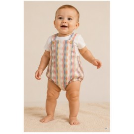 Vestidos, Petos y Monos	 Peto estampado fantasía Cocote bebé