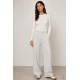 Pantalones, Vaqueros y Leggins	 Pantalón felpa liso mujer Tiffosi