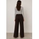 Pantalones, Vaqueros y Leggins	 Pantalón felpa liso mujer Tiffosi