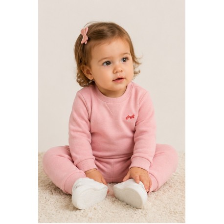 Ropa deportiva	 Chándal "Love" bebé Ysabel Mora