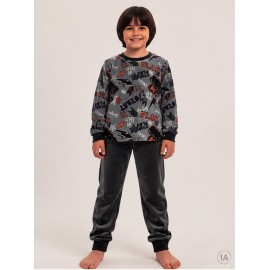 Pijamas	 Pijama tundosado fantasía niño