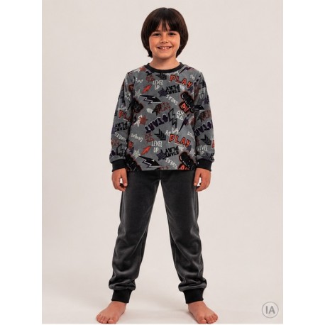 Pijamas	 Pijama tundosado fantasía niño