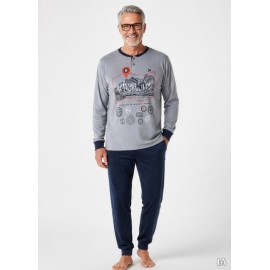 Pijamas	 Pijama tundosado hombre fantasía