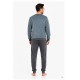 Pijamas	 Pijama fantasía hombre tundosado