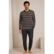 Pijamas	 Pijama de rayas para hombre