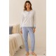 Pijamas	 Pijama flores estampadas mujer