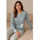 Pijamas	 Pijama flores mujer