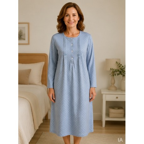 Pijamas	 Camisón estrellas mujer
