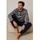 Pijamas	 Pijama para hombre de rayas
