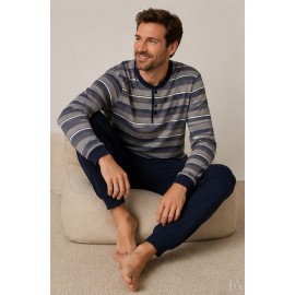 Pijamas	 Pijama para hombre de rayas