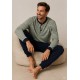 Pijamas	 Pijama hombre combinado rayas