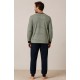 Pijamas	 Pijama hombre combinado rayas