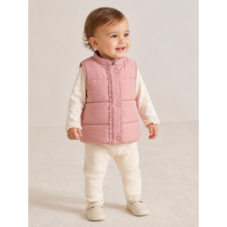 Abrigos y Chaquetas	 Chaleco acolchado bebé Zippy