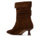 Zapatos	 Bota antelina vuelta mujer XTi