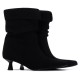 Zapatos	 Bota antelina vuelta mujer XTi