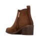 Zapatos	 Botín antelina mujer XTi