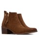 Zapatos	 Botín antelina mujer XTi