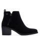 Zapatos	 Botín antelina mujer XTi