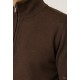 Jerséis y Sudaderas	 Jersey media cremallera hombre